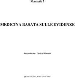 MEDICINA BASATA SULLE EVIDENZE - Manuale 3 - Roberto Iovine e Pierluigi Morosini - EpiCentro