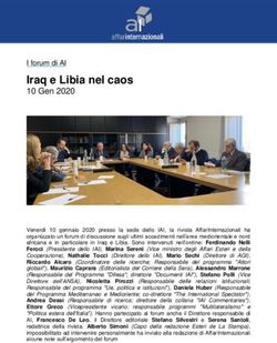 Iraq e Libia nel caos - 10 Gen 2020 I forum di AI - Affarinternazionali