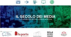 IL SECOLO DEI MEDIA LA COMUNICAZIONE DALLA RADIO AI SOCIAL - Fondazione Dalmine