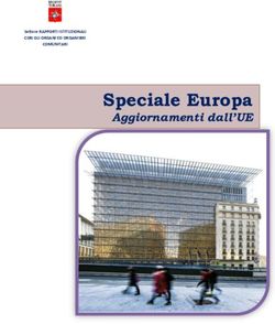 Speciale Europa Aggiornamenti dall'UE - Regione Toscana