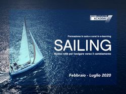 Febbraio - Luglio 2020 - Federmanager Academy