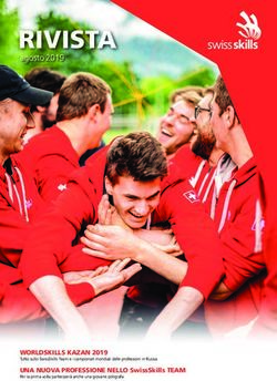 Agosto 2019 - WORLDSKILLS KAZAN 2019 UNA NUOVA PROFESSIONE NELLO SwissSkills TEAM