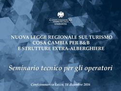 Seminario tecnico per gli operatori - NUOVA LEGGE REGIONALE SUL TURISMO COSA CAMBIA PER B&B E STRUTTURE EXTRA-ALBERGHIERE - Confcommercio Lecco