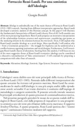 Ferruccio Rossi-Landi. Per una semiotica dell'ideologia