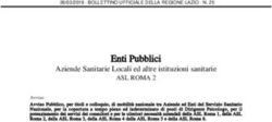 Enti Pubblici Aziende Sanitarie Locali ed altre istituzioni sanitarie - Regione Lazio