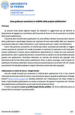 Linee guida per aumentare la visibilità delle proprie pubblicazioni