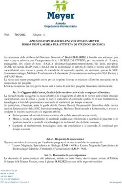AZIENDA OSPEDALIERO-UNIVERSITARIA MEYER BORSA POST-LAUREA PER ATTIVIT&Agrave; DI STUDIO E RICERCA