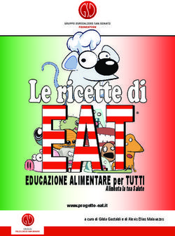 Le ricette di EDUCAZIONE ALIMENTARE per TUTTI - Alimenta la tua Salute