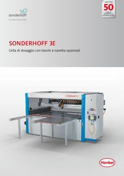 SONDERHOFF 3E Cella di dosaggio con tavole a navetta opzionali