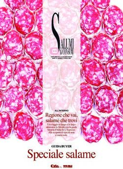 Speciale salame - Regione che vai, salame che trovi - Tespi Mediagroup