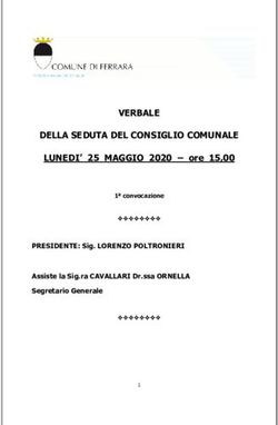 VERBALE DELLA SEDUTA DEL CONSIGLIO COMUNALE - LUNEDI' 25 MAGGIO 2020 - ore 15,00 PRESIDENTE: Sig. LORENZO POLTRONIERI Assiste la Sig.ra CAVALLARI ...