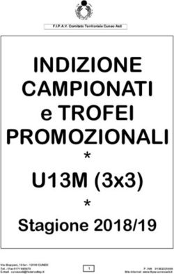 INDIZIONE CAMPIONATI e TROFEI - Fipav Cuneo Asti