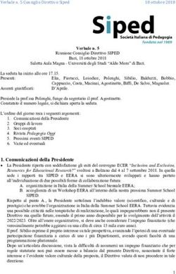 Verbale n. 5 Consiglio Direttivo Siped