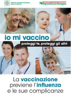 Io mi vaccino La vaccinazione previene l'influenza e le sue complicanze - AUSL