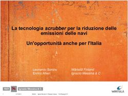 La tecnologia scrubber per la riduzione delle emissioni delle navi Un'opportunit&agrave; anche per l'Italia - Leonardo Sonzio Enrico Allieri