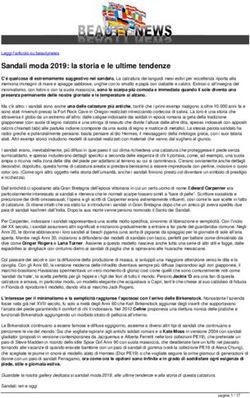 Sandali moda 2019: la storia e le ultime tendenze - GLOBElife