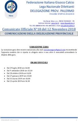 DELEGAZIONE PROV. PALERMO - Federazione Italiana Giuoco Calcio Lega Nazionale Dilettanti - LND Sicilia