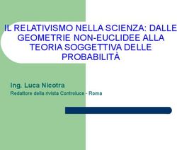 IL RELATIVISMO NELLA SCIENZA: DALLE GEOMETRIE NON-EUCLIDEE ALLA TEORIA SOGGETTIVA DELLE PROBABILIT&Agrave; - Ing. Luca Nicotra