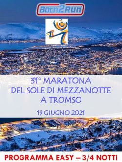 31 MARATONA DEL SOLE DI MEZZANOTTE A TROMSO - 19 GIUGNO 2021 PROGRAMMA EASY - 3/4 NOTTI - Born2Run