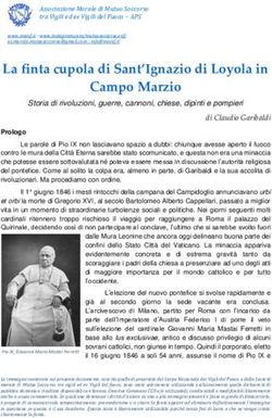 La finta cupola di Sant'Ignazio di Loyola in Campo Marzio