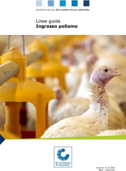 Linee guida Ingrasso pollame - Q-S.De