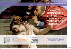 La violenza contro donne e minori: conoscere e contrastare il fenomeno - Corso di Perfezionamento 2018/2019 Seconda edizione - Studio Legale Lexa