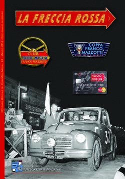 TUTTE LE NOTIZIE DELLA SCUDERIA - BRESCIA CORSE MAGAZINE - SCUDERIA STELLALEONE SVIZZERA