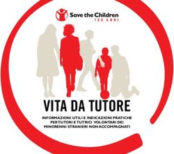 VITA DA TUTORE INFORMAZIONI UTILI E INDICAZIONI PRATICHE PER TUTORI E ...