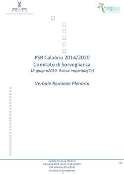 PSR Calabria 2014/2020 Comitato di Sorveglianza - 18 giugno2019- Rocca Imperiale(Cs)