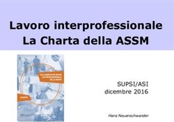 Lavoro interprofessionale La Charta della ASSM - SUPSI/ASI dicembre 2016 Hans Neuenschwander - ASI TICINO