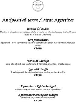 Antipasti di terra / Meat Appetizer - Il tonno del Chianti - Cadonega