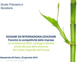 DOGANE ED INTERNAZIONALIZZAZIONE - L'Imprenditore