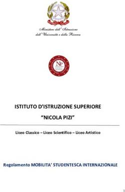 ISTITUTO D'ISTRUZIONE SUPERIORE "NICOLA PIZI" - Regolamento MOBILITA' STUDENTESCA INTERNAZIONALE - Istituto di ...
