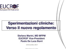 Sperimentazioni cliniche: Verso il nuovo regolamento - Stefano Marini, MD MFPM EUCROF Vice-President - Ministero della Salute