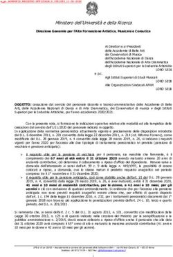 Ministero dell'Universit&agrave; e della Ricerca - Miur