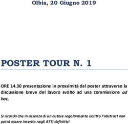 POSTER TOUR N. 1 - SISVet