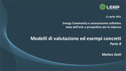 Modelli di valutazione ed esempi concreti - Parte B Matteo Zatti Energy Community e autoconsumo collettivo stato dell'arte e prospettive per le ...