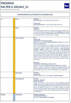 PROGRESS RAI PER IL SOCIALE_51 - A cura della Direzione Rai per il Sociale