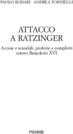 ATTACCO A RATZINGER PAOLO RODARI - ANDREA TORNIELLI - Accuse e scandali, profezie e complotti