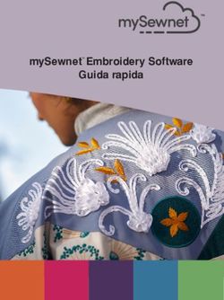 MySewnet Embroidery Software Guida rapida