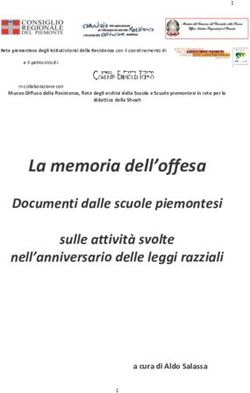 La memoria dell'offesa - Documenti dalle scuole piemontesi sulle attività svolte nell'anniversario delle leggi razziali - Istoreto