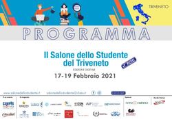 Il Salone dello Studente del Triveneto - 17-19 Febbraio 2021 www.salonedellostudente.it - Campus Orienta Digital