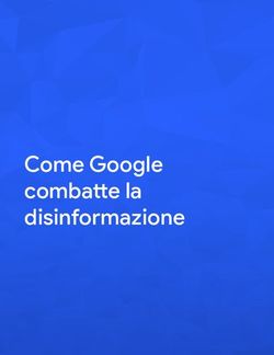 Come Google combatte la disinformazione - Camera.it