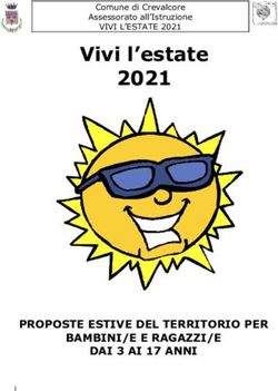 Vivi l'estate 2021 - PROPOSTE ESTIVE DEL TERRITORIO PER BAMBINI/E E RAGAZZI/E DAI 3 AI 17 ANNI - Comune di Crevalcore