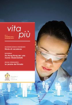 Storie di vocazione Da Hong Kong per una nuova missionarietà - Suore Canossiane