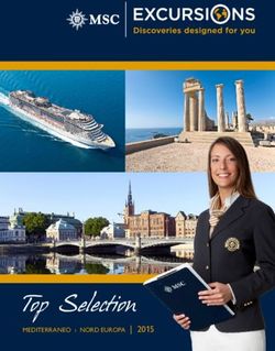 Top Selection MEDITERRANEO NORD EUROPA | 2015 - Offerte Crociere