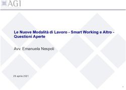 Le Nuove Modalità di Lavoro - Smart Working e Altro - Questioni Aperte - Avv. Emanuela Nespoli