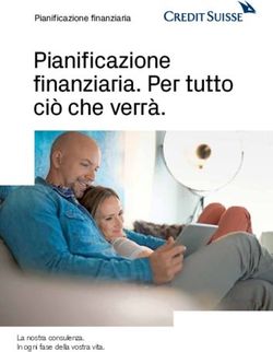 Pianificazione finanziaria. Per tutto ciò che verrà - Pianificazione finanziaria
