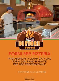 FORNI PER PIZZERIA PREFABBRICATI A LEGNA E/O A GAS FORNI CON PIANO ROTANTE PER USO PROFESSIONALE