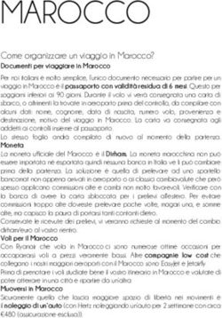 MAROCCO Come organizzare un viaggio in Marocco? - Il nostro posto nel mondo